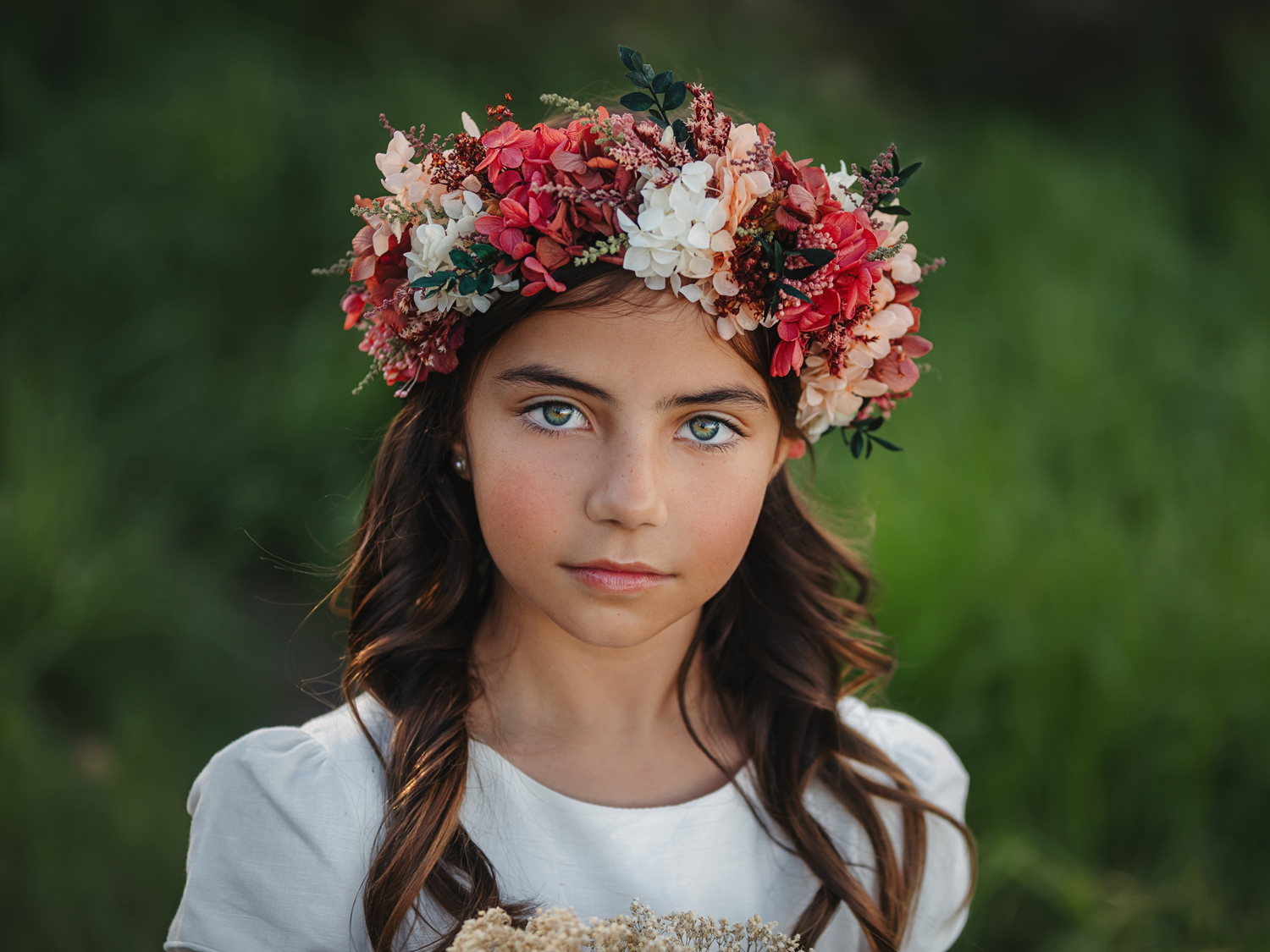 Sesión al aire libre con niña en Cartagena - Estudio Felipe
